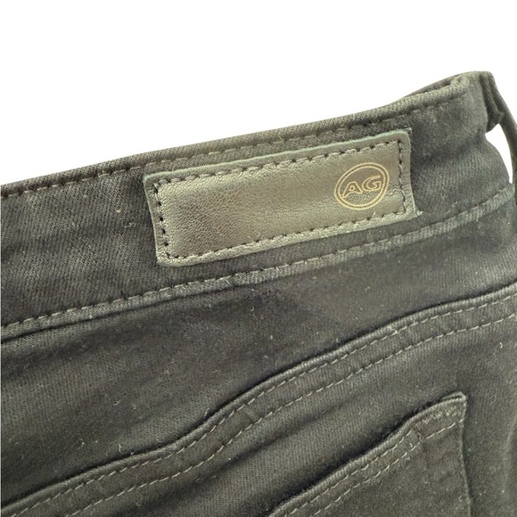 AG Adriano Goldschmied Dark Black Jeans Cropped Jeans Size 25R - Picture 6 of 10